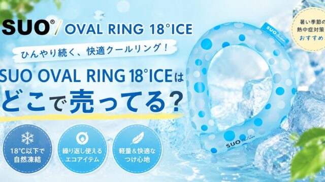 SUO OVAL RING 18°ICE